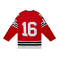 Mitchell & Ness Blue Line Bobby Hull Chicago Blackhawks 1960 Men Jersey Scarlet