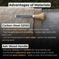 Detail Carving Chisel with Palm Handle, 10 mm (0.39 inches)