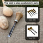 Detail Carving Chisel with Palm Handle, 10 mm (0.39 inches)