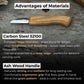 Detail Wood Carving Knife, Blade 5 cm (1.97 inches)