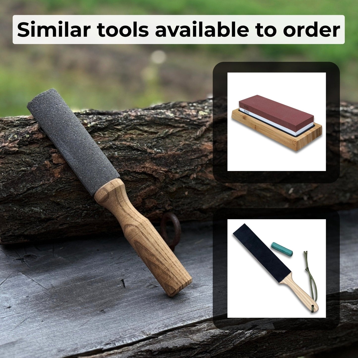 Diamond Grit Sharpening Stone for Scythes & Sickles