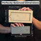 Diamond Sharpening Stone with Wooden Stand – 600 Grit for Knives & Tools