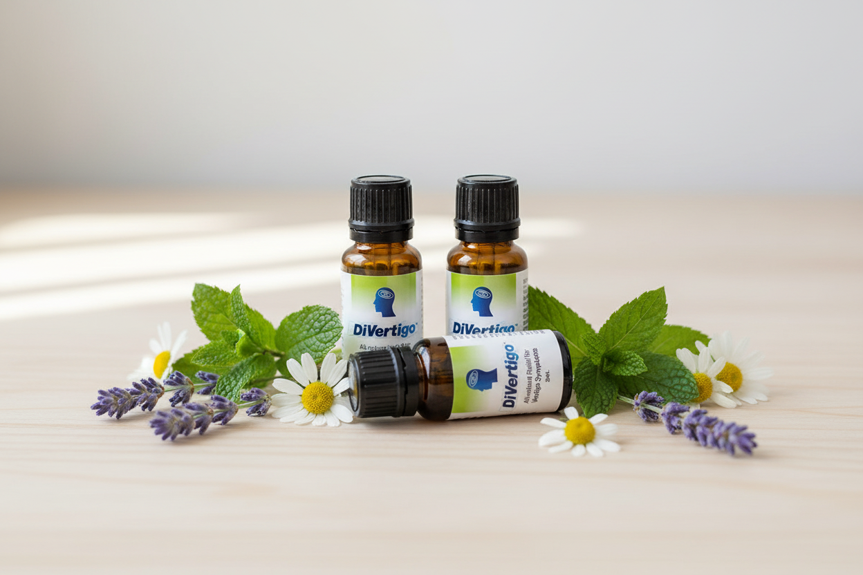 DiVertigo - Essential Topical Oil Blend for Vertigo & Dizziness Relief (0.17 fl oz)