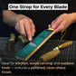 Double-Sided Leather Sharpening Strop with Polishing Paste