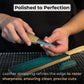 Double-Sided Leather Sharpening Strop with Polishing Paste