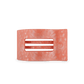 Dreamsicle Medium Flat Rectangle Hair Clip