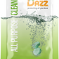 Dazz Cleaners All Purpose Cleaner Refill, 4-Count (Case of 12)