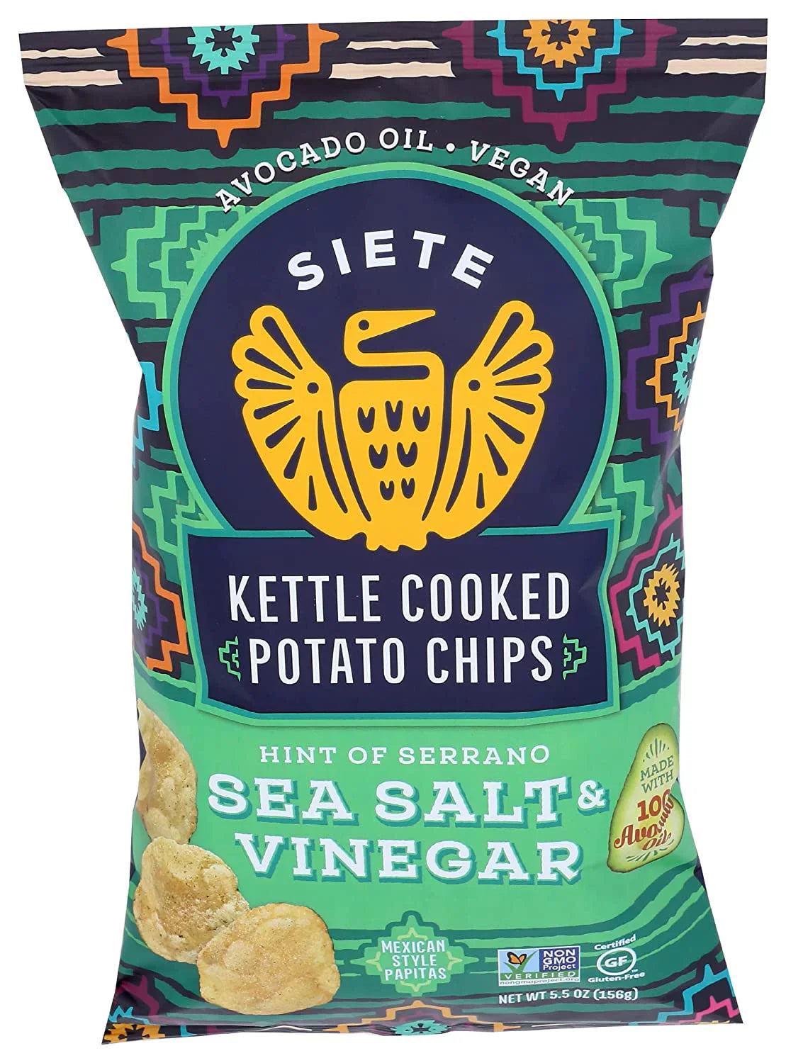 Siete Grain Free Paleo Puffs Sea Salt & Rosemary (Pack of 12 1 oz)