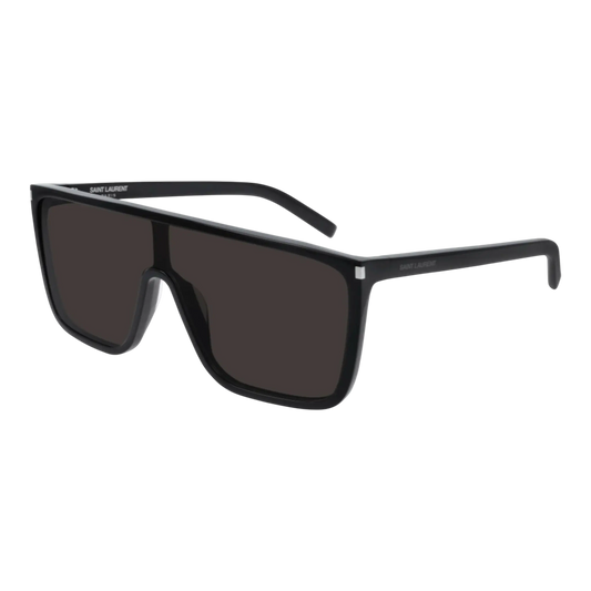 Saint Laurent SL 364 Mask Ace Women Sunglasses Black/Grey