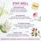 Bigelow Lemon Echinacea Stay Well Herbal Tea, 108 Count (Pack of 6)