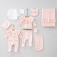 Larissa Pink Newborn Coming Home Set