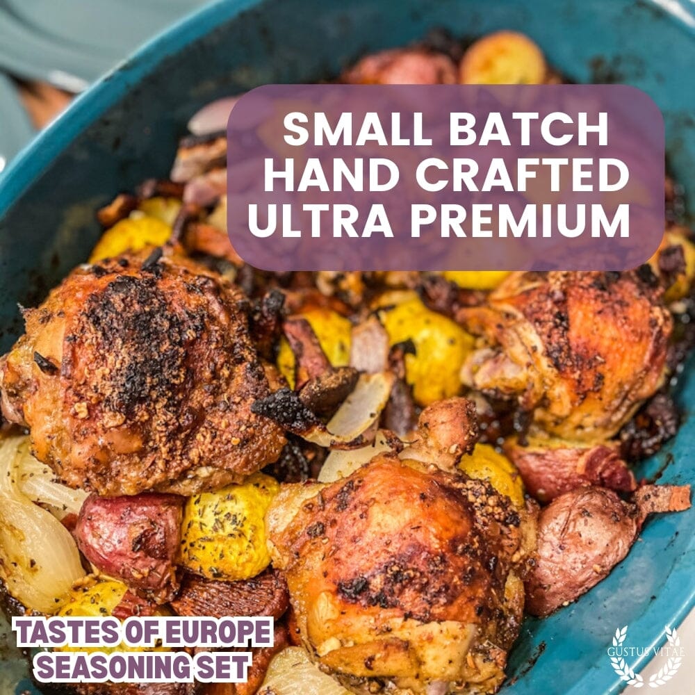 European Seasonings Gift Set - Tastes of Europe - Artisanal Spice Blends Six Pack