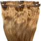 Honey Blonde Seamless Clip-In 100% Human Hair Extensions