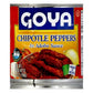 Goya Chipotle Peppers in Adobo Sauce (Pack of 12, 7 oz Jars)