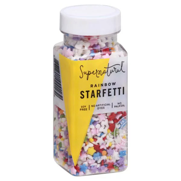 Rainbow Starfetti Supernatural Sprnkl, 3 Oz - Case of 6