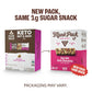 Munk Pack Keto Nut & Seed Bar, Sea Salt Dark Chocolate, 1.23 Oz., 12-Pack
