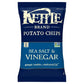 Kettle Brand Potato Chips, Salt & Vinegar, 7.5oz (Pack of 12)