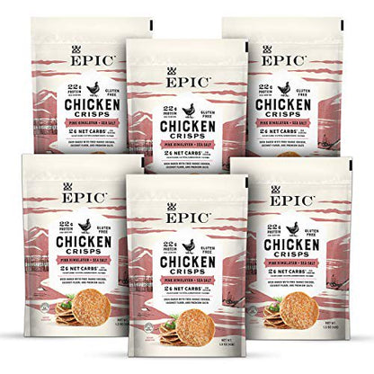 Epic Chicken and Himalayan Salt Crisps (Pack of 6)