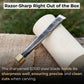 Fine Detail Carving Chisel – 10 mm (0.39 inches) Blade