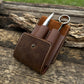 FST 2 Pocket Leather Tool Case