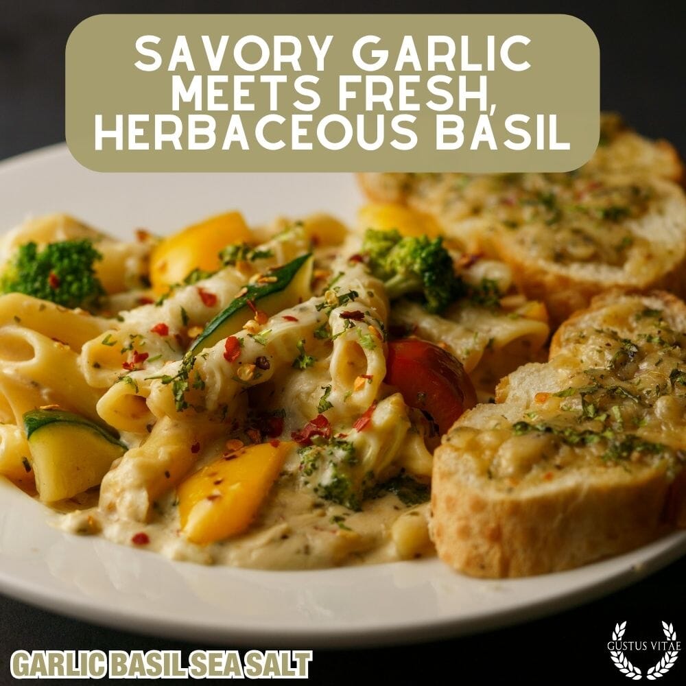 Garlic Basil Sea Salt