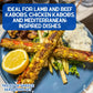 Greek Seasoning Gift Set - Tastes of Greece - Artisanal Spice Blends Six Pack