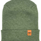 Patented H Stitch Cuffed Beanie, Forest Green