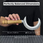 Hand-Forged Athame Ritual Witch Sickle, ⌀ 13 cm (5.12 inches)