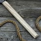 Hand-Forged Bushcraft Hatchet with Leather Back Sheath, 0.74 kg (1.63 lb)