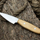 Hand-Forged Bushcraft Knife, 10 cm (3.94 inches)