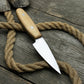 Hand-Forged Bushcraft Knife, 10 cm (3.94 inches)
