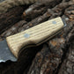 Hand-Forged Bushcraft Knife, 12 cm (4.72 inches)