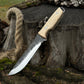Hand-Forged Bushcraft Knife, 12 cm (4.72 inches)