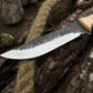 Hand-Forged Bushcraft Knife, 12 cm (4.72 inches)