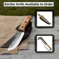 Hand-Forged Camping Knife, 12.5 cm (4.9 inches)