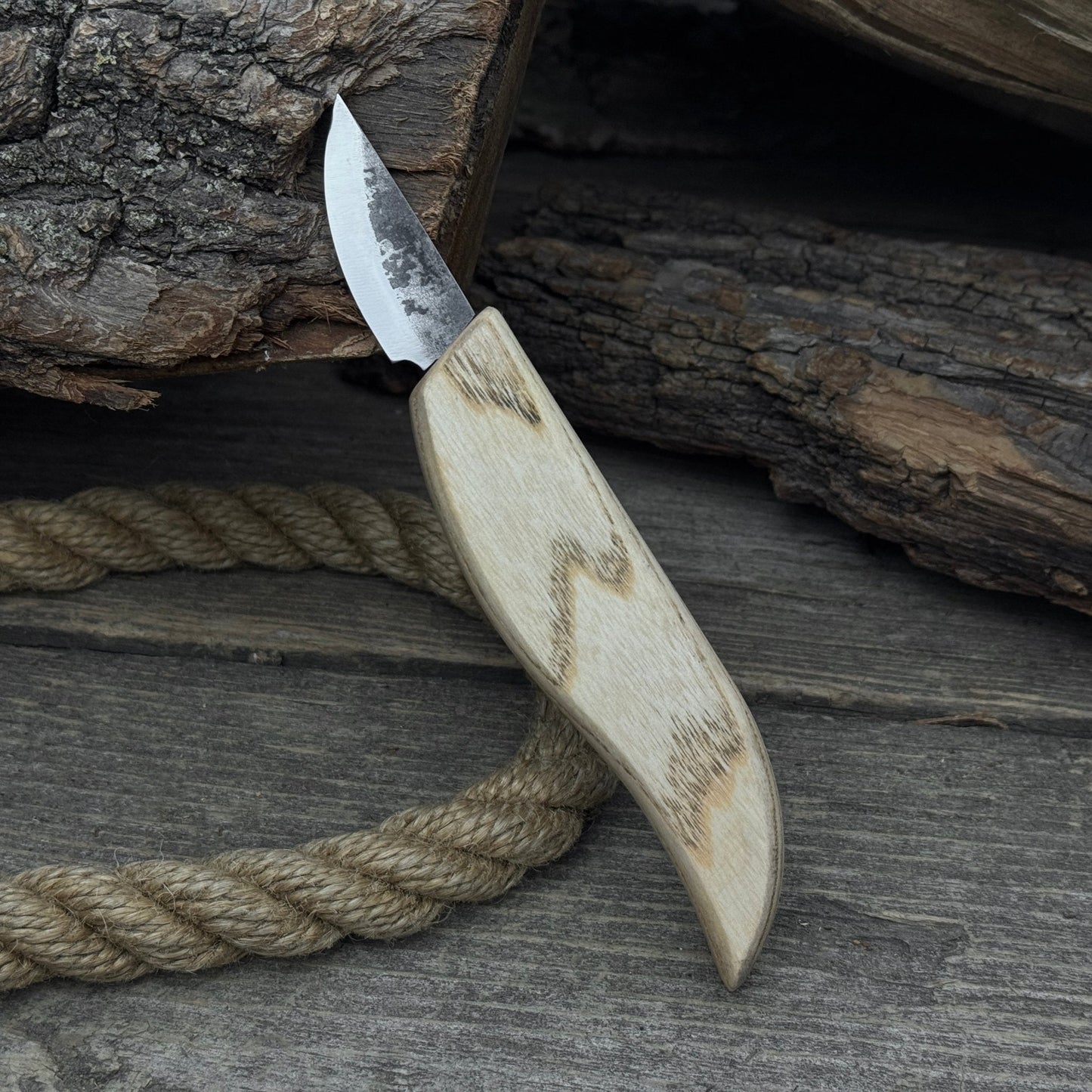 Hand-Forged Carving Knife, 4.5 cm (1.77 inches)