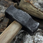 Hand-Forged Double Blacksmith's Hammer, 1 kg (2.2 lbs)