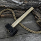 Hand-Forged Double Blacksmith's Hammer, 1.5 kg (3.3 lbs)