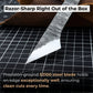 Hand-Forged Kiridashi Knife - Razor-Sharp Carbon Steel Blade with Leather Sheath