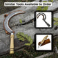 Hand-Forged Large Sickle, ⌀19 cm (7.5 inches)