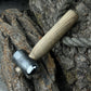 Hand-Forged Leather Hammer, 500 g (17.6 oz)