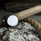 Hand-Forged Leather Hammer, 500 g (17.6 oz)