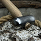 Hand-Forged Leather Hammer, 500 g (17.6 oz)