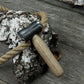 Hand-Forged Leather Hammer, 500 g (17.6 oz)