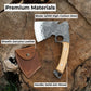 Hand-Forged Small Camping Axe with Curved Handle, 0.52 kg (1.15 Ibs)