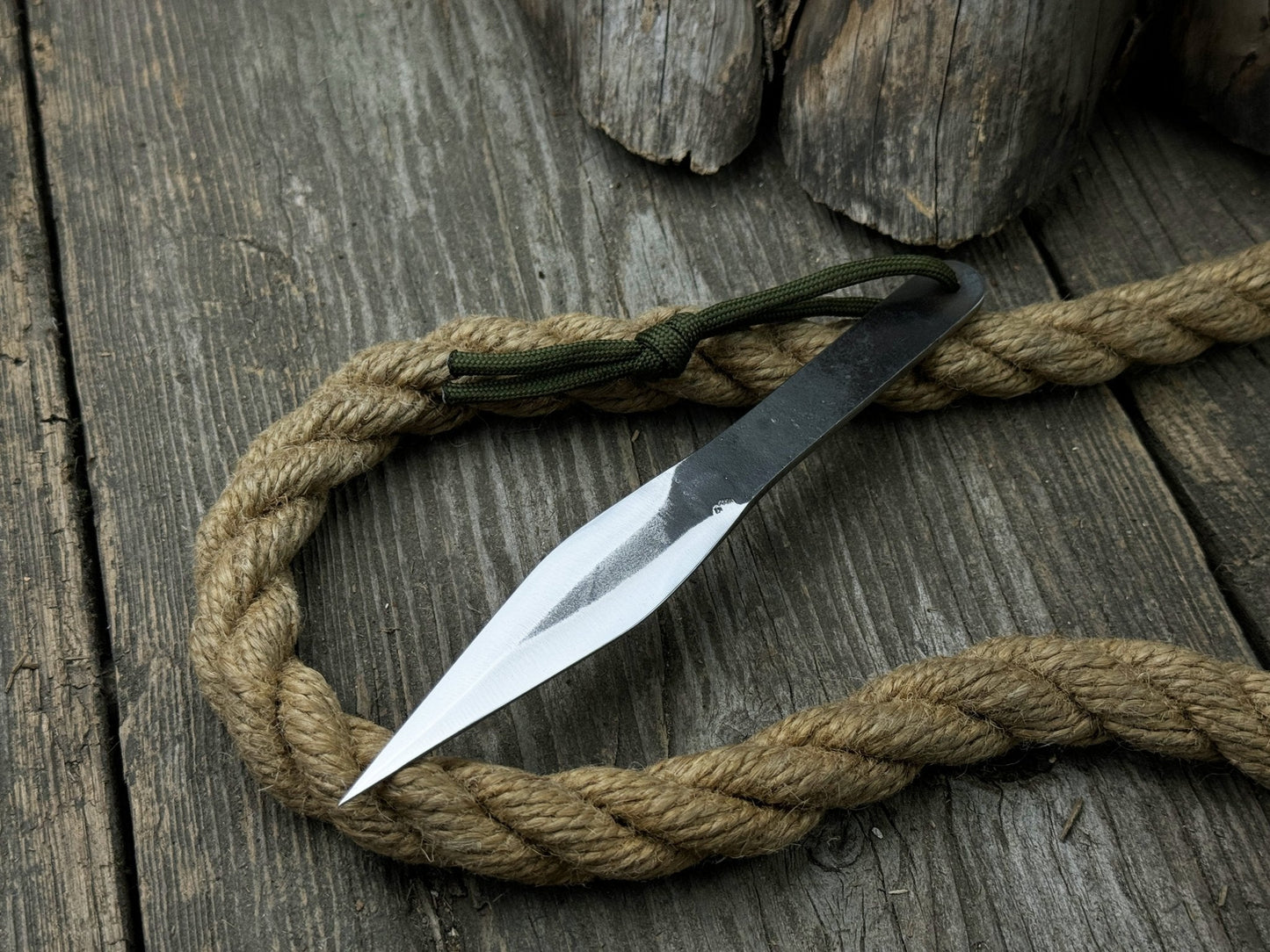Hand-Forged Throwing Knife, 17 cm (6.69 inches)