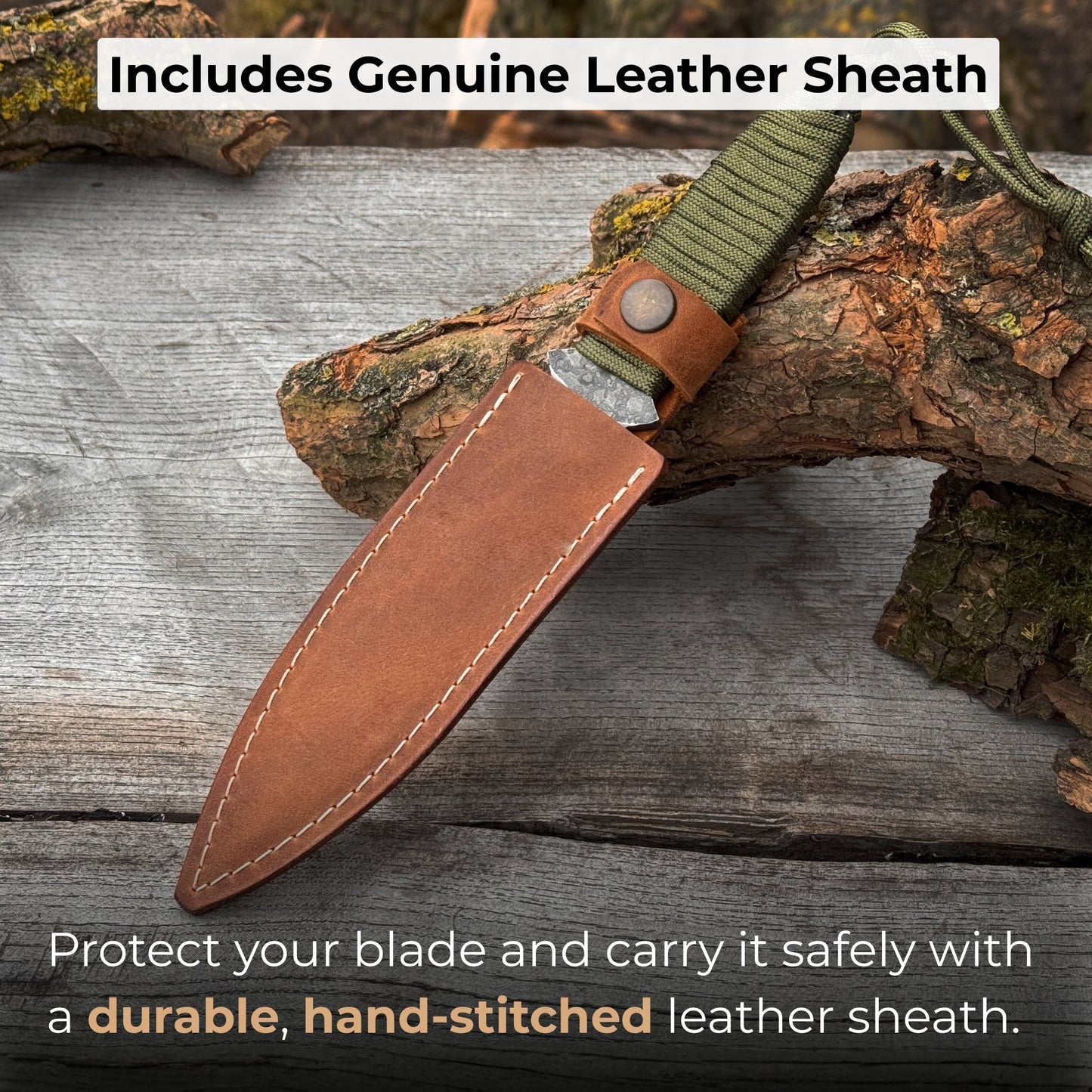 Hand-Forged Throwing Knife, 22 cm (8.6 inches)