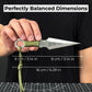 Hand-Forged Throwing Knife with Leather Belt Sheath, 16 cm (6.3 inches)