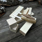 Hand-Forged Wood Carving Tool Set with Wooden Blanks WS8
