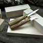 Hand-Forged Wood Carving Tool Set with Wooden Blanks WS8
